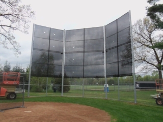 Baseball Backstop Wilton NY